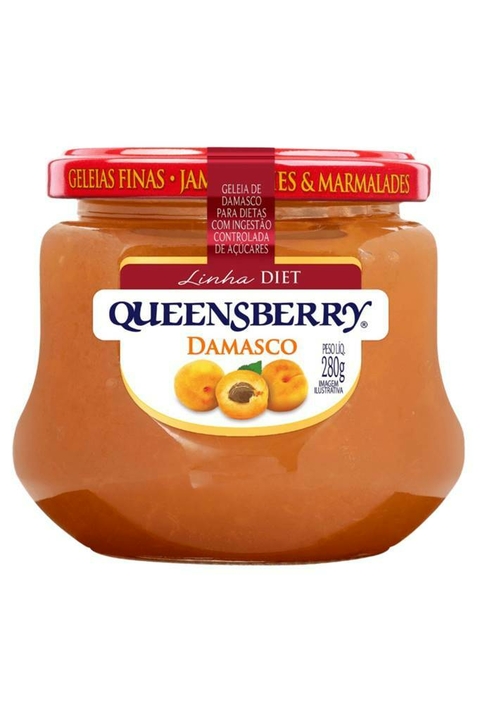 Queensberry Geleia de Damasco Diet 280gr