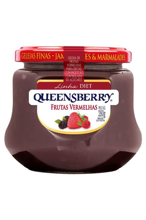 Queensberry Geleia de Frutas Vermelhas Diet 280gr