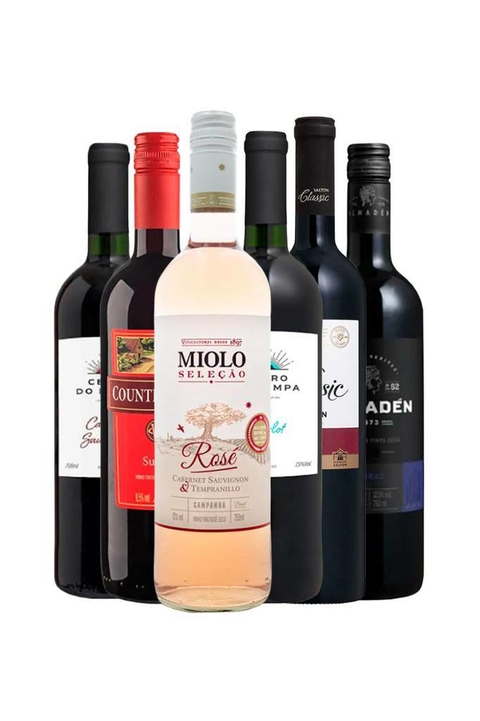 Vinho Kit III 6 Selecao Premium 750ml na internet