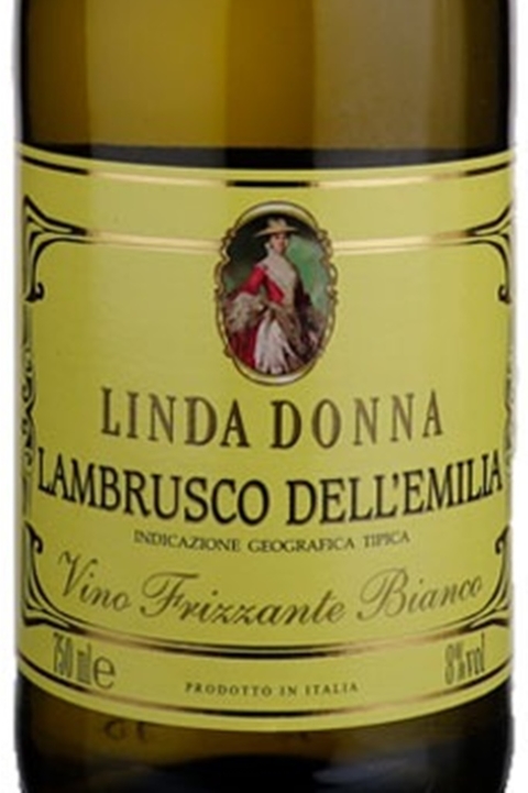 Vinho Italiano Branco Lambrusco Linda Donna 750ml - comprar online