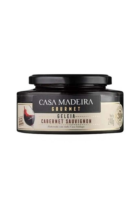 Casa Madeira Geleia Gourmet Cabernet Sauvignon 240gr - comprar online