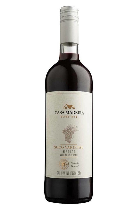 Casa Madeira Suco De Uva Premium Tinto Merlot 750ml