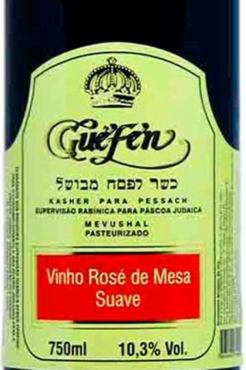 Vinho Nacional Rosé Guéfen Suave 750ml - comprar online