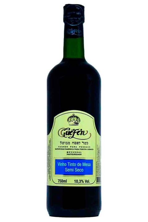 Vinho Nacional Tinto Guéfen Meio Seco 750ml