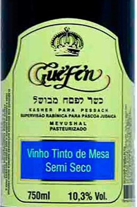 Vinho Nacional Tinto Guéfen Meio Seco 750ml - comprar online