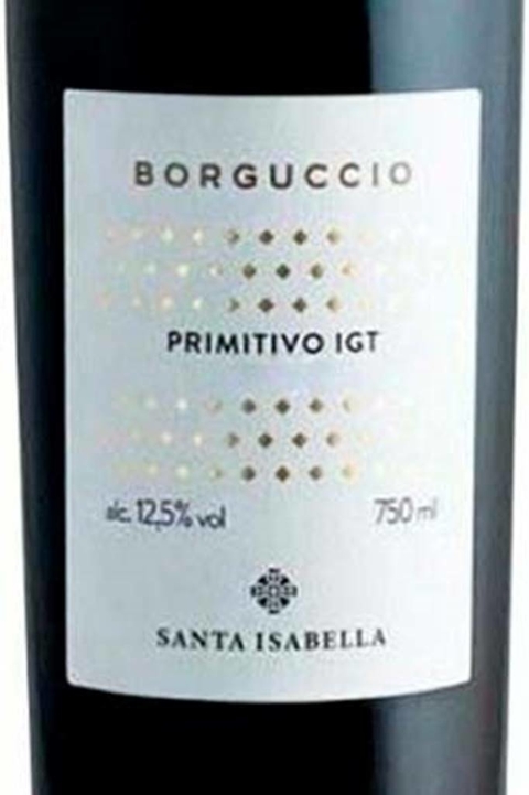 Vinho Santa Isabella Borguccio Primitivo 750ml - comprar online