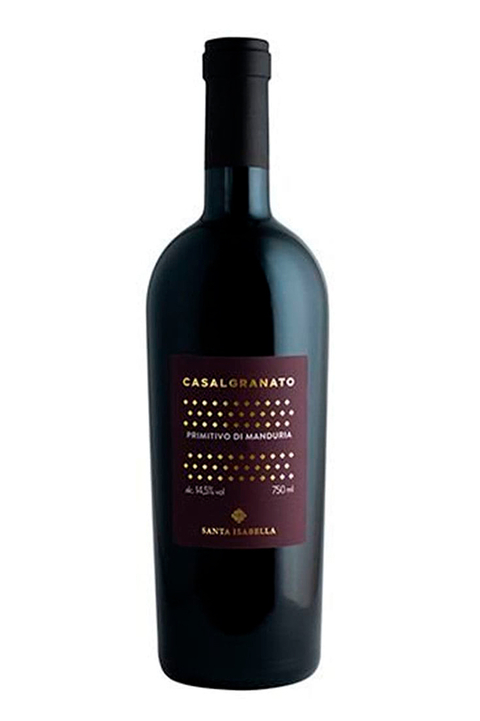 Vinho Italiano Tinto Casalgranato Primitivo Di Manduria 750ml