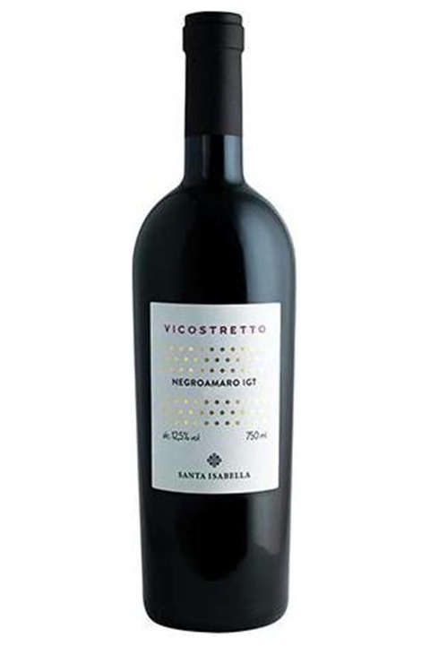 Vinho Italiano Tinto Santa Isabella Vicostretto Negroamaro 750ml