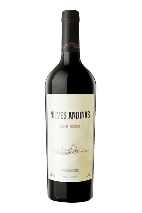 Vinho Argentino Tinto Nieves Andinas Cabernet Sauvignon 750ml