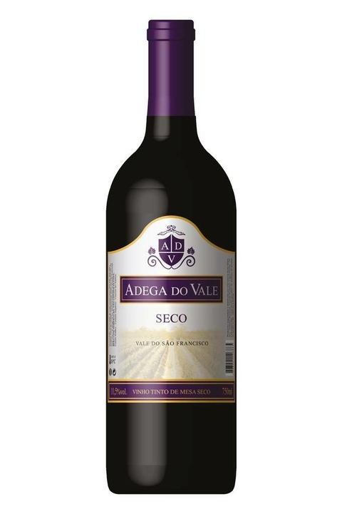 Vinho Nacional Tinto Adega do Vale Mesa Seco 750ml