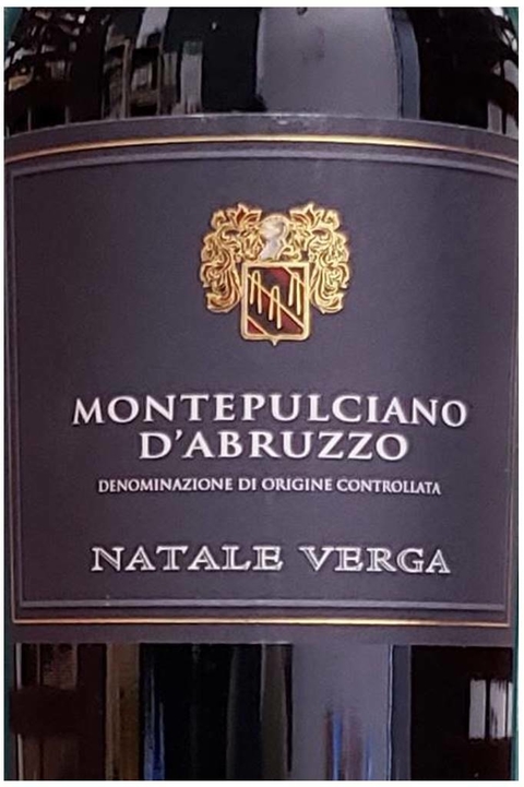 Vinho Italiano Tinto Natale Verga Montepulciano D´Abruzzo 750ml - EMPÓRIO ITIÊ