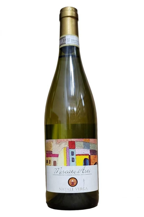 Vinho Italiano Branco Natale Verga Gian Carlo Moscato D'Asti 750ml
