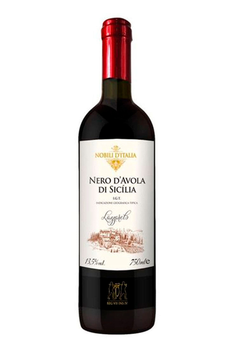 Vinho Italiano Tinto Nobili Nero Davola Di Sicília 750ml
