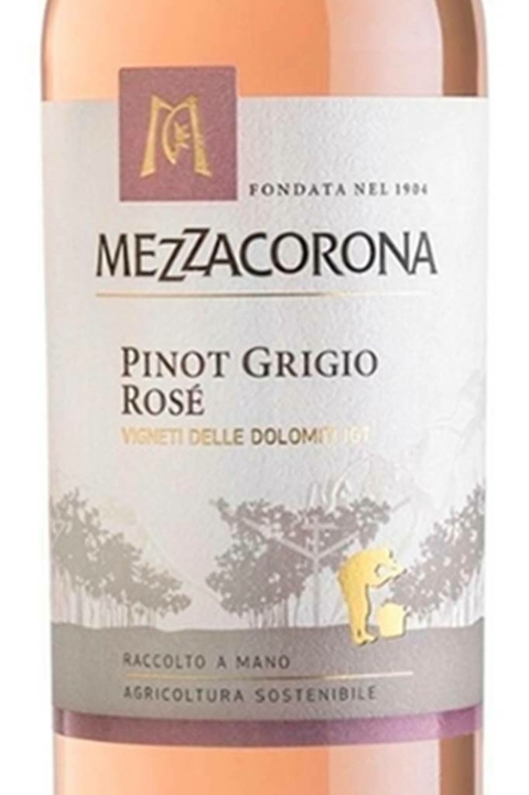 Vinho Italiano Rosé Mezzacorona Pinot Grigio 750ml - comprar online
