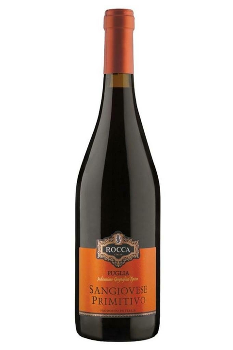 Vinho Italiano Tinto Angelo Rocca Sangiovese Primitivo 750ml na internet