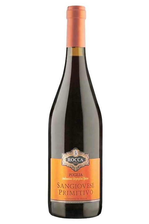 Vinho Italiano Tinto Angelo Rocca Sangiovese Primitivo 750ml