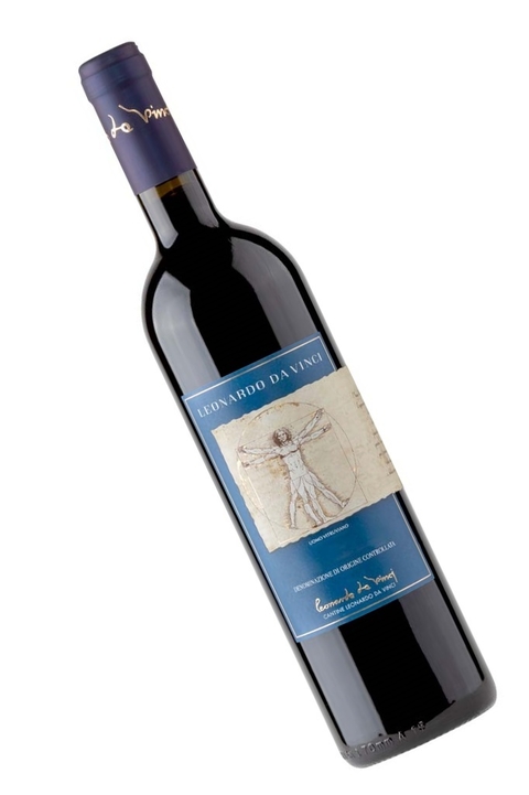 Vinho Italiano Tinto Leonardo Da Vinci Sangiovese Rubicone 750ml na internet