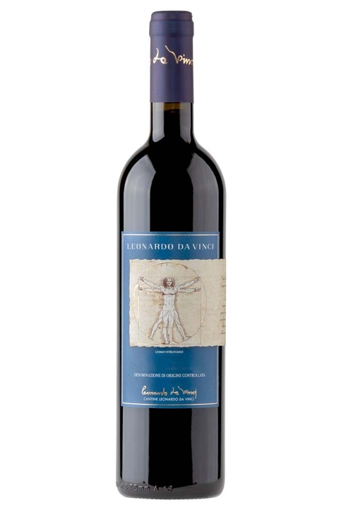 Vinho Italiano Tinto Leonardo Da Vinci Sangiovese Rubicone 750ml