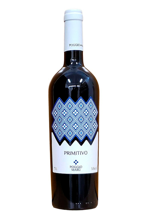 Vinho Italiano Tinto Poggio Maru Salento Primitivo 750ml