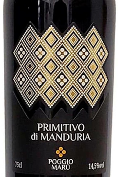 Vinho Poggio Maru Primitivo Di Manduria 750ml - comprar online