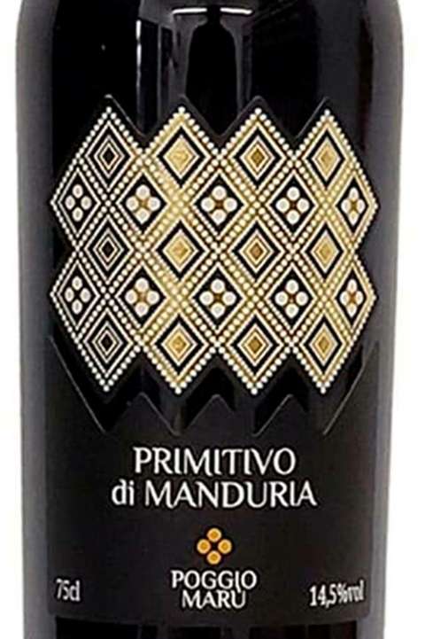 Vinho Poggio Maru Primitivo Di Manduria 750ml - EMPÓRIO ITIÊ