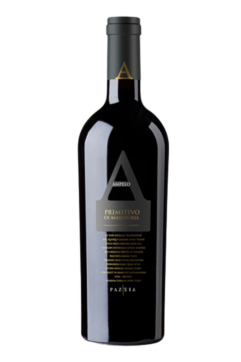Vinho Italiano Tinto Kit 6 Ampelo Primitivo Di Manduria 750ml - loja online