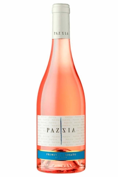 Vinho Italiano Rosé Pazzia Primitivo Rosato Salento 750ml
