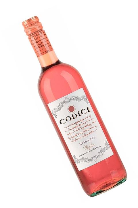 Vinho Italiano Rosé Codici Puglia Rosato 750ml na internet