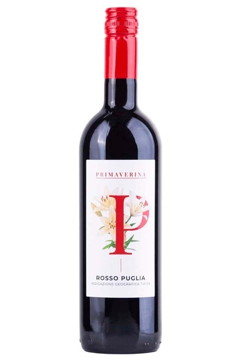 Vinho Italiano Tinto Primaverina Puglia 750ml