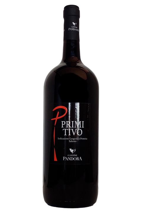 Vinho Italiano Tinto Pandora Primitivo Salento 1500ml