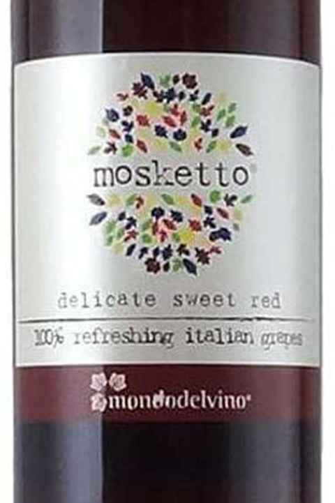 Vinho Italiano Tinto Frisante Mosketto 750ml - comprar online