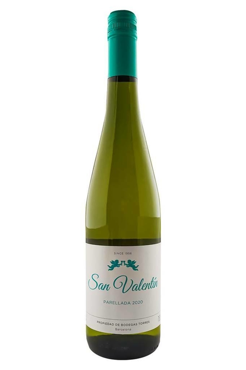 Vinho Espanhol Branco San Valentín Parellada 750ml - EMPÓRIO ITIÊ