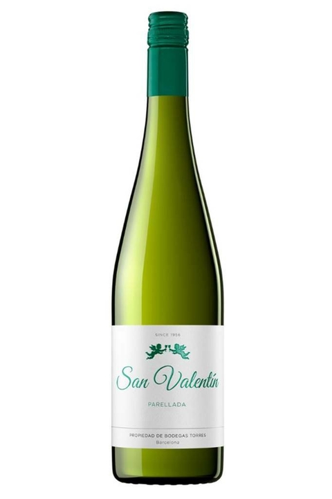 Vinho Espanhol Branco San Valentín Parellada 750ml
