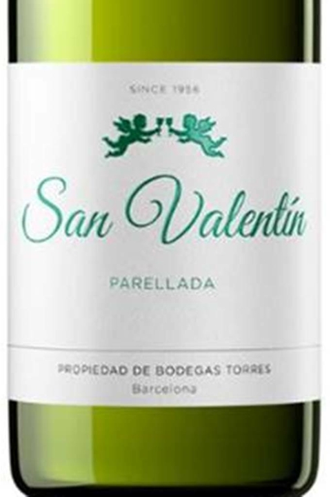 Vinho Espanhol Branco San Valentín Parellada 750ml - comprar online