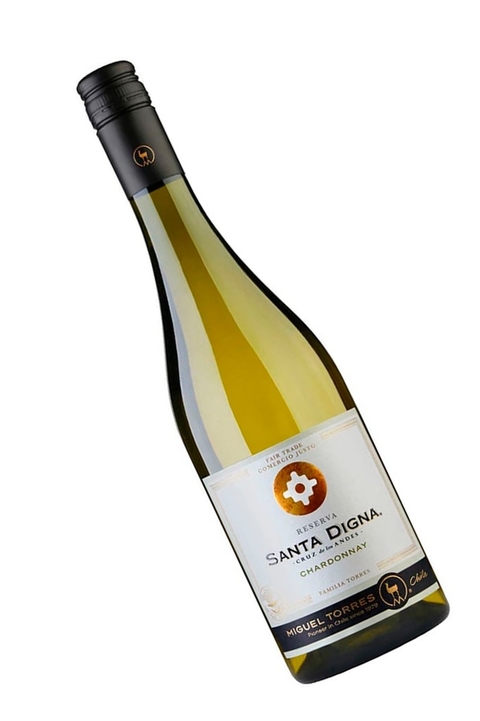 Vinho Chileno Branco Santa Digna Chardonnay Reserva 750ml na internet