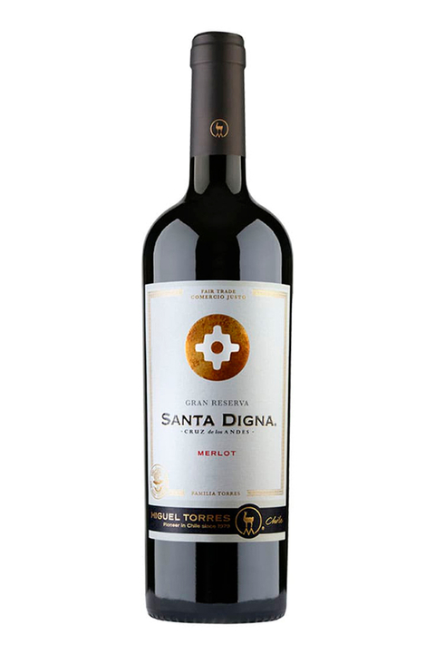 Vinho Santa Digna Merlot Gran Reserva 750ml