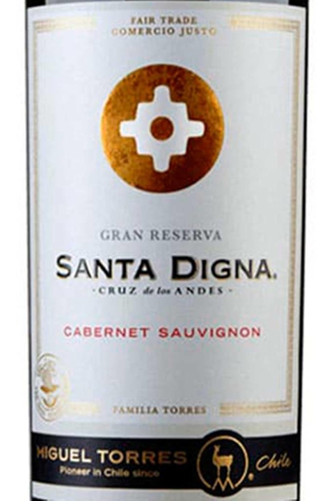 Vinho Chileno Tinto Santa Digna Cabernet Sauvignon Gran Reserva 750ml - comprar online