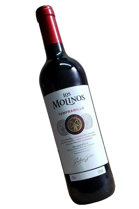Vinho Espanhol Tinto Los Molinos Tempranillo 750ml - EMPÓRIO ITIÊ