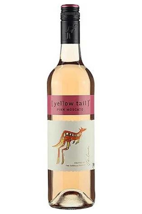 Vinho Australiano Rosé Yellow Tail Pink Moscato 750ml