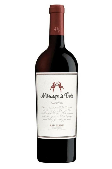 Vinho Americano Tinto Ménage à Trois Red Blend 750ml