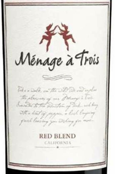 Vinho Americano Tinto Ménage à Trois Red Blend 750ml - comprar online