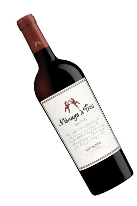Vinho Americano Tinto Ménage à Trois Red Blend 750ml na internet