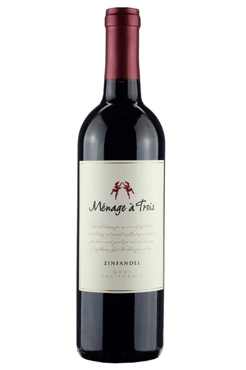 Vinho Americano Tinto Ménage à Trois Zinfandel 750ml