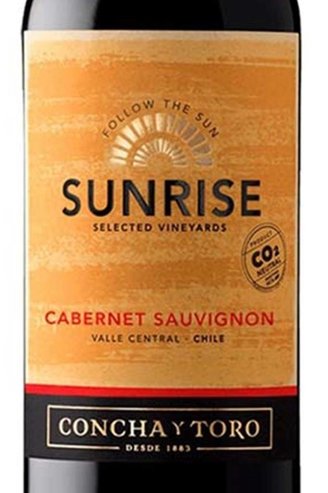 Vinho Chileno Tinto Sunrise Cabernet Sauvignon 750ml - comprar online