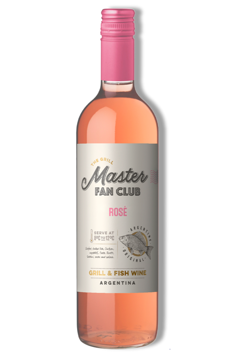 Vinho Argentino Rosé The Grill Master 750ml