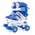 Patin infantil extensible SuperB con protecciones - Rainbow