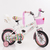 Bicicleta rodado 12 Blanco y rosa en internet