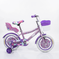 Bicicleta Rodado 14 Violeta