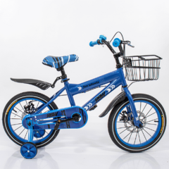 Bicicleta Rodado 16 freno a disco Azul