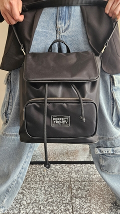 Bolso Marinero Sirio Negro - tienda online